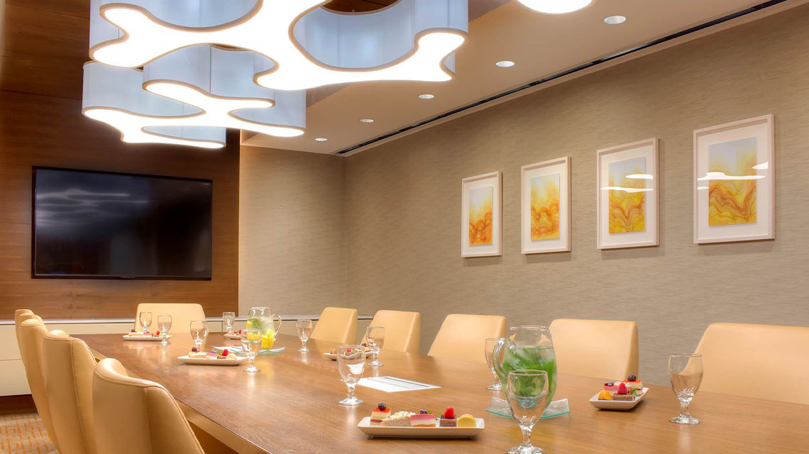 Hyatt Regency Chicago boardroom