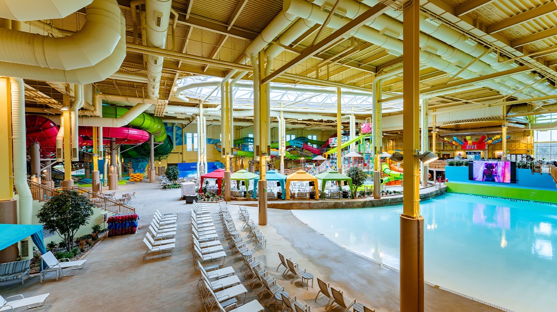 OKANA Resort & Indoor Waterpark pool