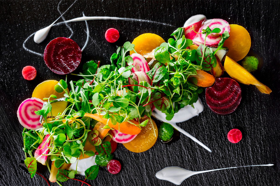 Salad at Le Westin Montreal