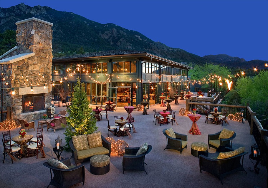 Outdoor space at The Broadmoor