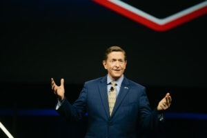 Brad Dean on the main stage at MPI WEC